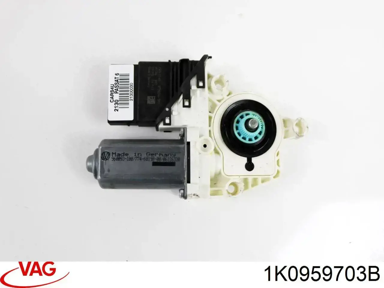 1K0959703B VAG Motor de acionamento de vidro da porta traseira direita