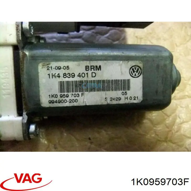 Motor de acionamento de vidro da porta traseira esquerda VAG 1K0959703F preço, a partir de 47,75 USD