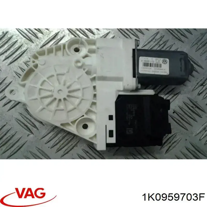Compre 1K0959703F VAG Motor de acionamento de vidro da porta traseira esquerda