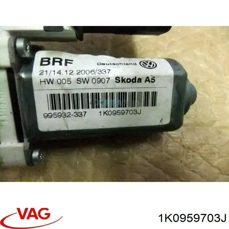 Compre 1K0959703J VAG Motor de acionamento de vidro da porta traseira esquerda