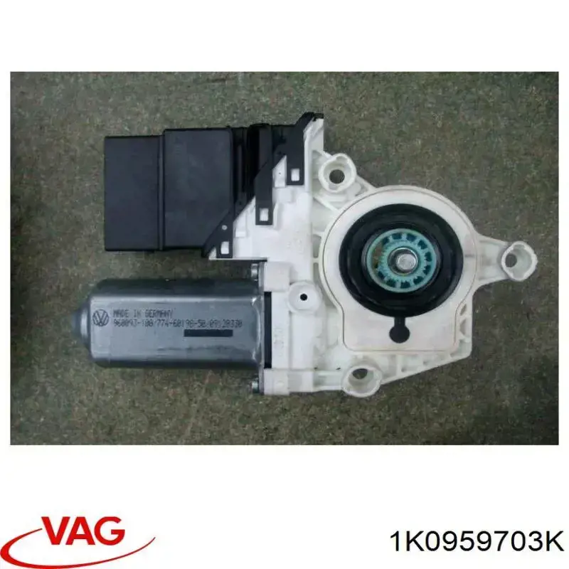 1K0959703K VAG Motor de acionamento de vidro da porta traseira esquerda