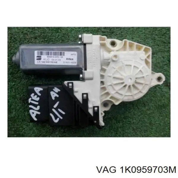 1K0959703M VAG Motor de acionamento de vidro da porta traseira esquerda