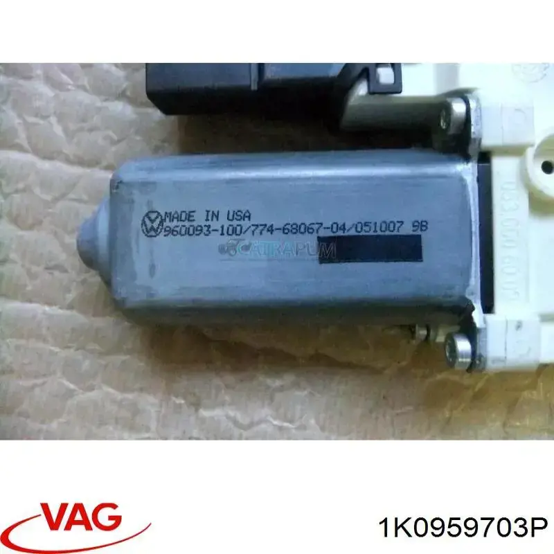 Compre 1K0959703PVW3 VAG Motor de acionamento de vidro da porta traseira esquerda