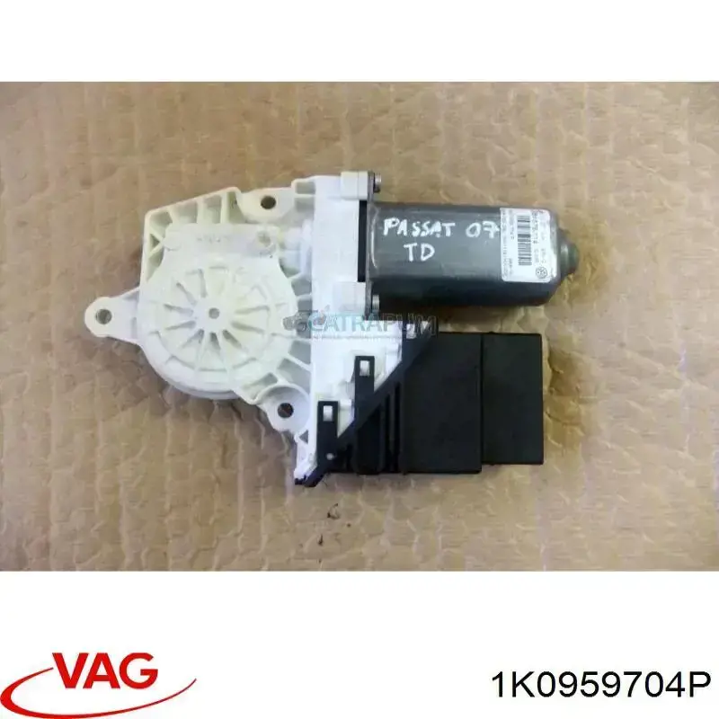 Compre 1K0959704P VAG Motor de acionamento de vidro da porta traseira direita