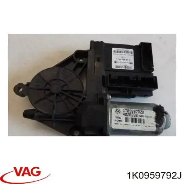 Motor de acionamento de vidro da porta dianteira direita VAG 1K0959792J