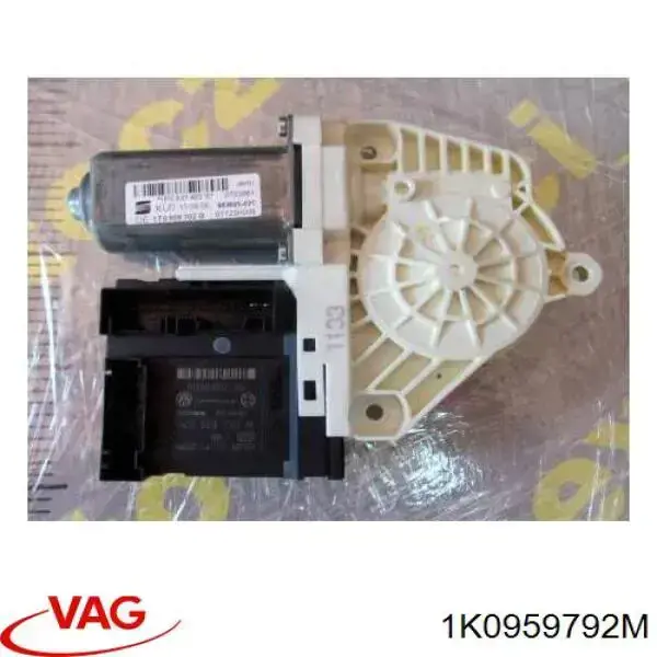 1K0959792M VAG Motor de acionamento de vidro da porta dianteira direita