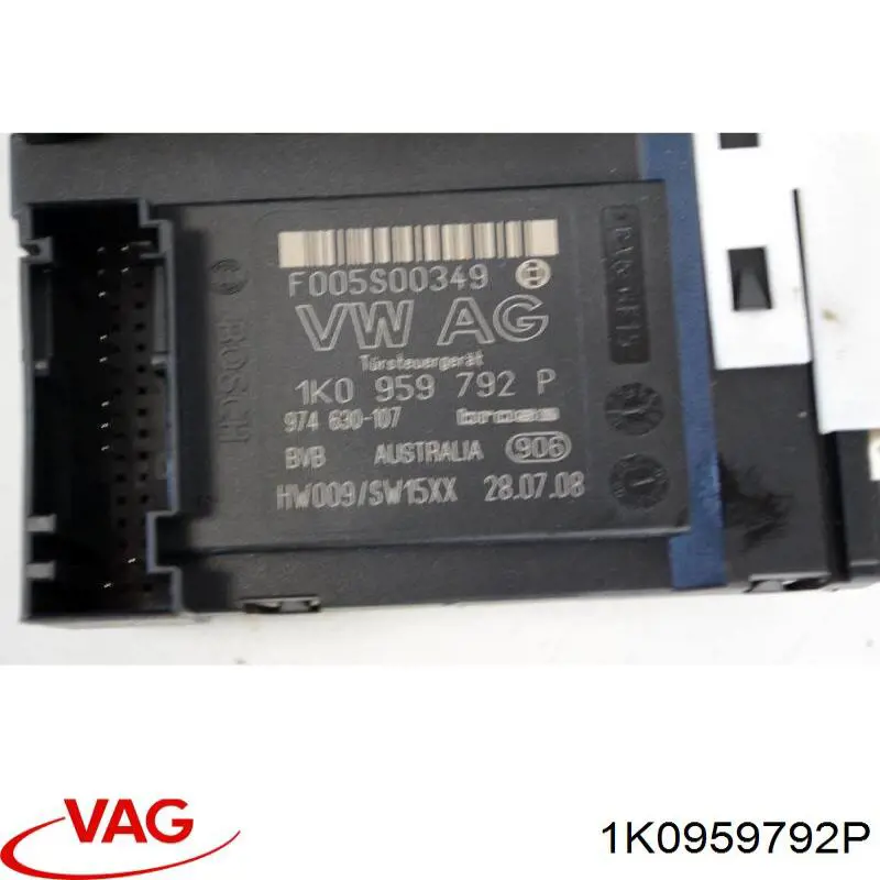 Unidade de conforto para Volkswagen Passat B6 3C5