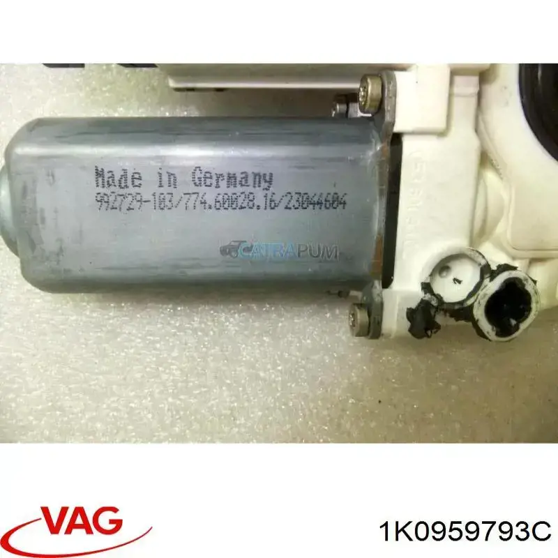 Motor de acionamento de vidro da porta dianteira esquerda VAG 1Z1837655 preço, a partir de 44,27 USD