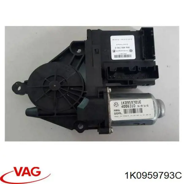 Compre 1P0839401B VAG Motor de acionamento de vidro da porta dianteira esquerda