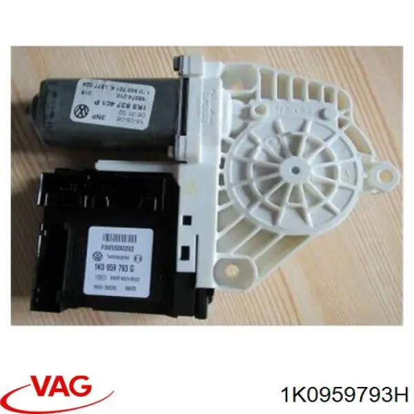 1K0959793H VAG Motor de acionamento de vidro da porta dianteira esquerda