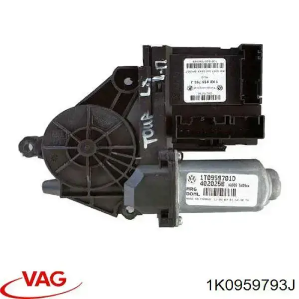 1K0959793J VAG Motor de acionamento de vidro da porta dianteira esquerda