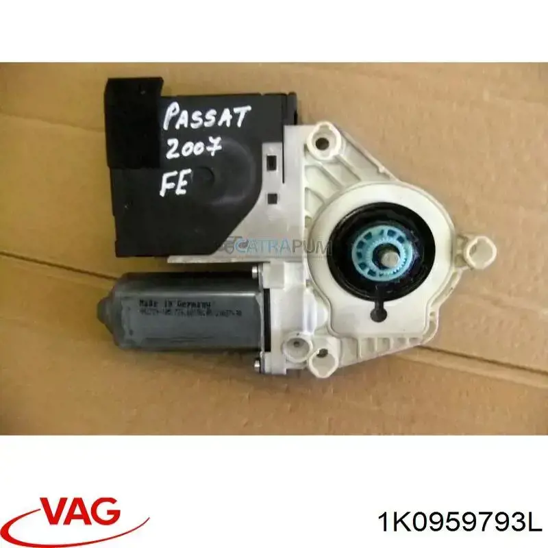 Compre 1K0959793L VAG Motor de acionamento de vidro da porta dianteira esquerda