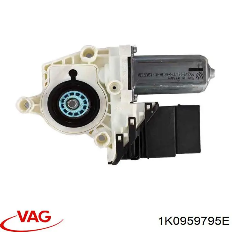 1K0959795E VAG Motor de acionamento de vidro da porta traseira esquerda