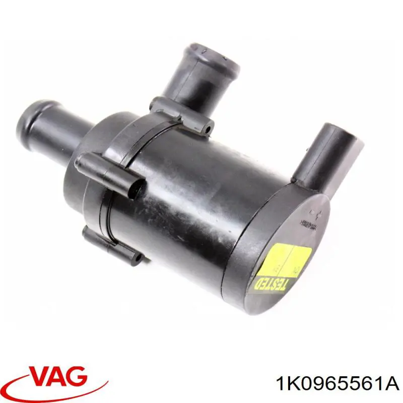 Compre 1K0965561A VAG Bomba de água (bomba) de esfriamento, adicional elétrica