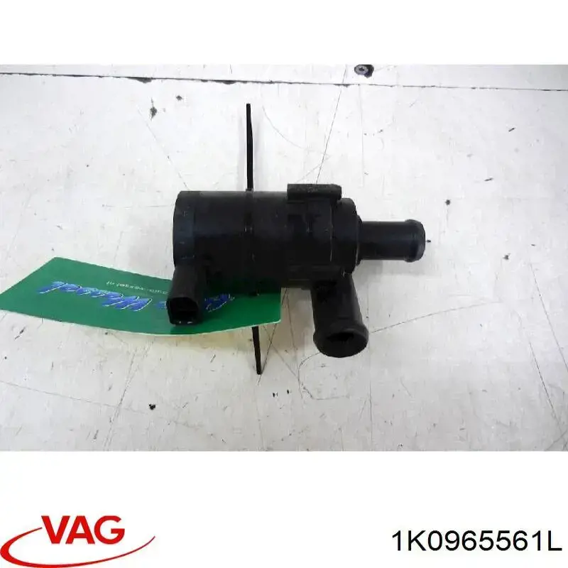 Compre 1K0965561L VAG Bomba de água (bomba) de esfriamento, adicional elétrica