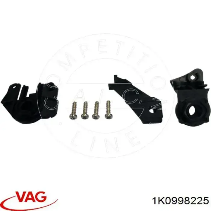 Consola (adaptador) de fixação da luz dianteira esquerda VAG 1K0998225 preço, a partir de 21,85 USD