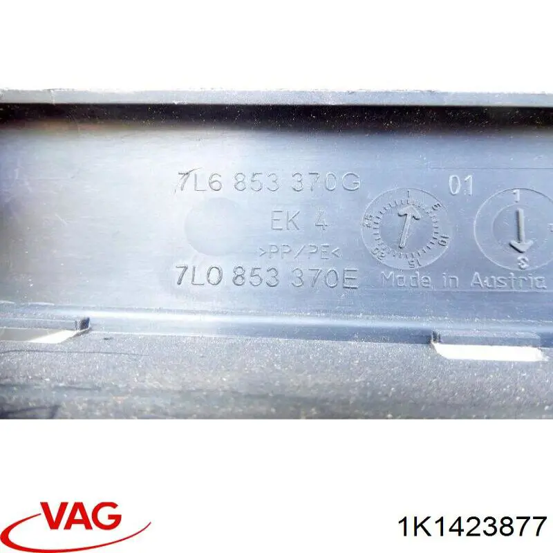Compre 1K1423877 VAG Bucha de fixação da cremalheira da direção