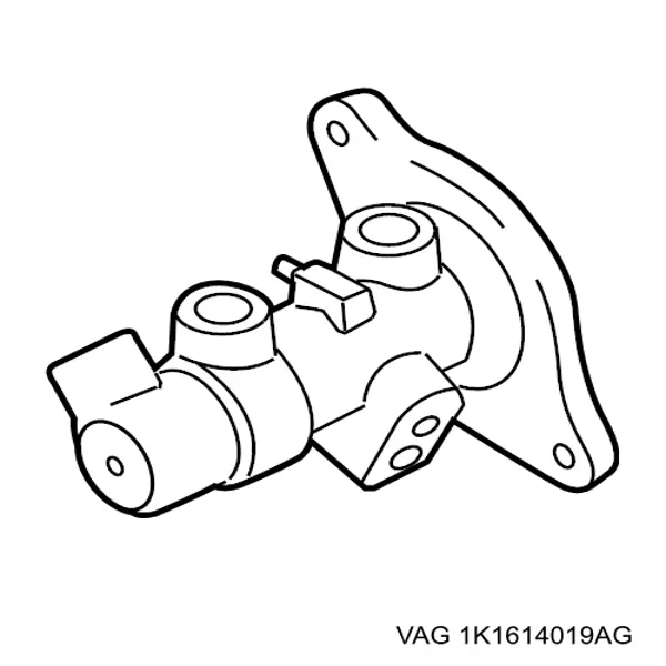 Cilindro mestre do freio VAG 1K1614019AG preço, a partir de 81,53 USD