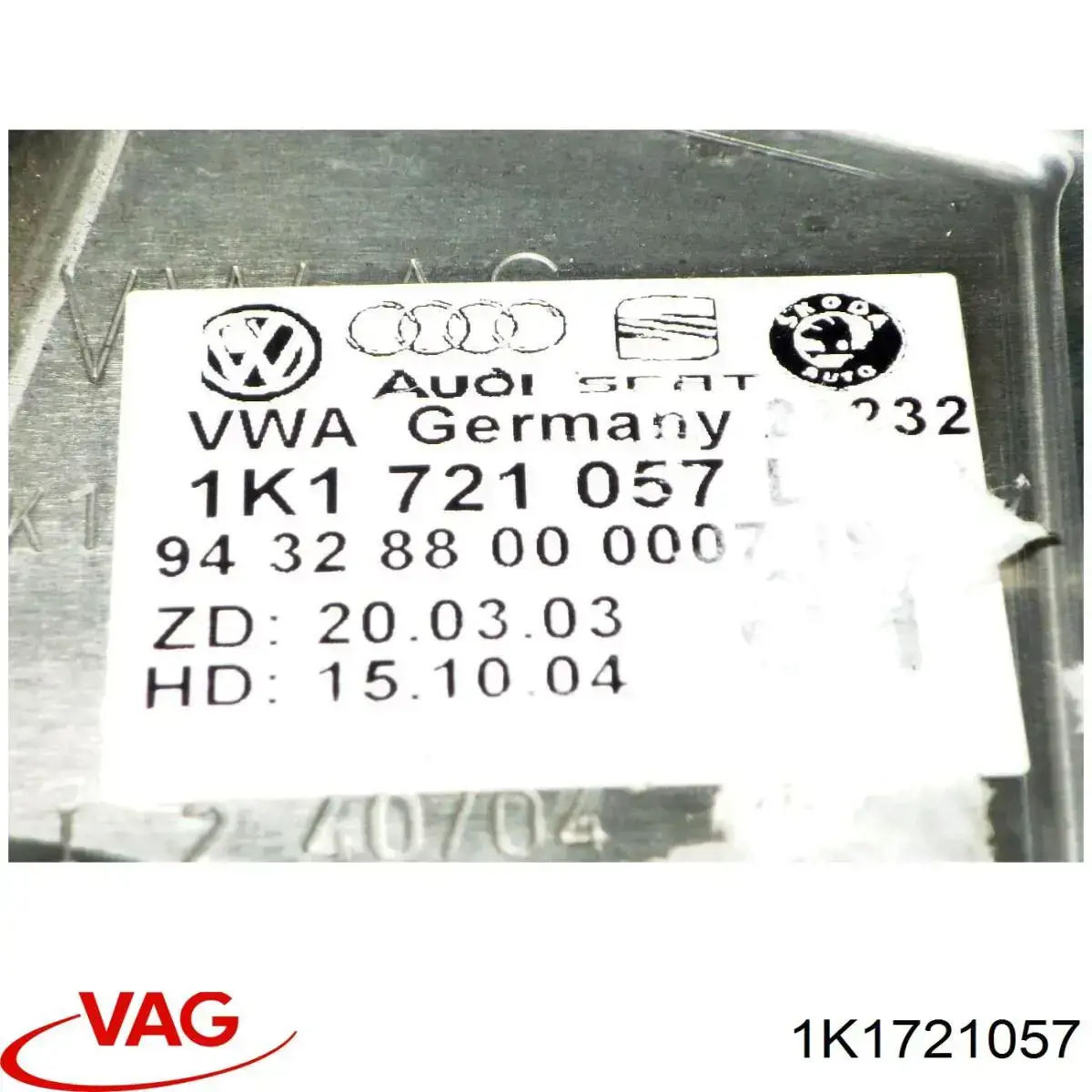  VAG 1K1721057 preço, a partir de 41,38 USD