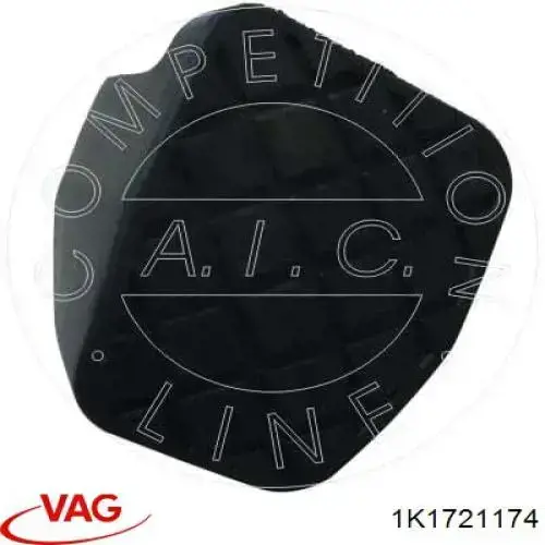Placa sobreposta de pedal de embraiagem VAG 1K17211749B9 preço, a partir de 10,97 USD