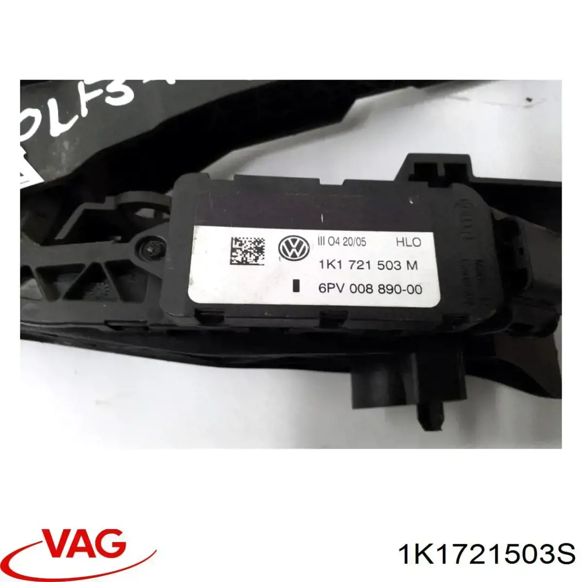 Pedal de gás (de acelerador) VAG 1K1721503S preço, a partir de 45,67 USD