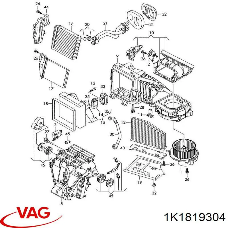 1K1819304 VAG 