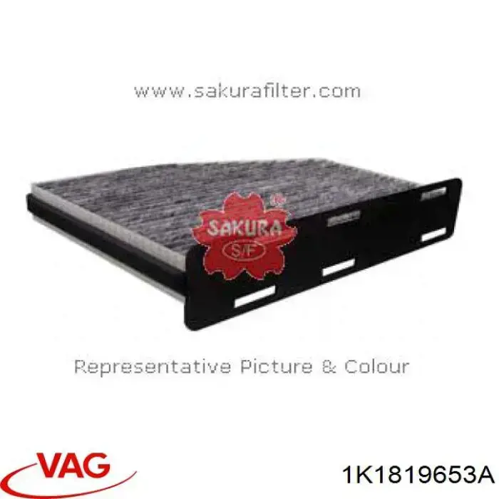 Compre 1K1819653A VAG Filtro de salão