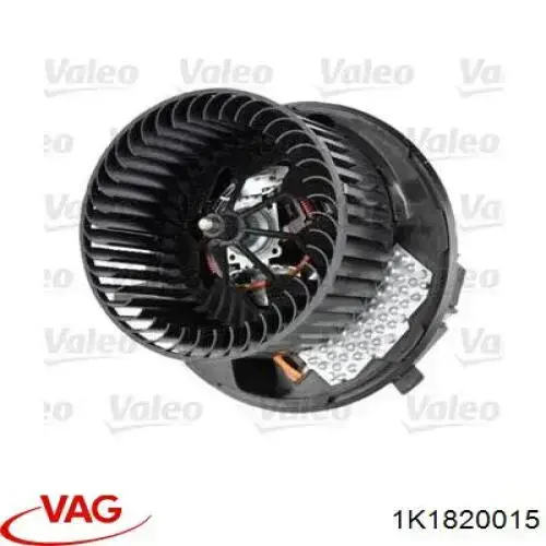 1K1820015 VAG Motor de ventilador de forno (de aquecedor de salão)