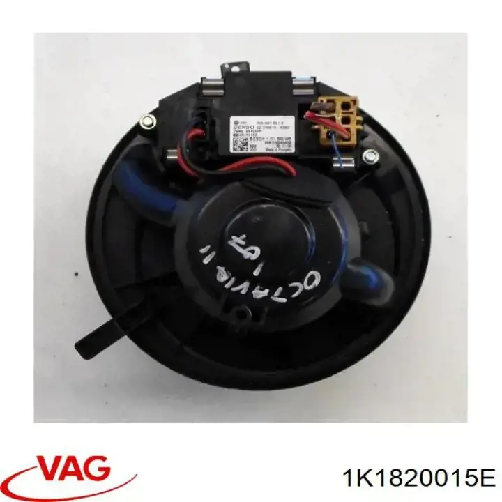 1K1820015E VAG Resistor (resistência) de ventilador de forno (de aquecedor de salão)