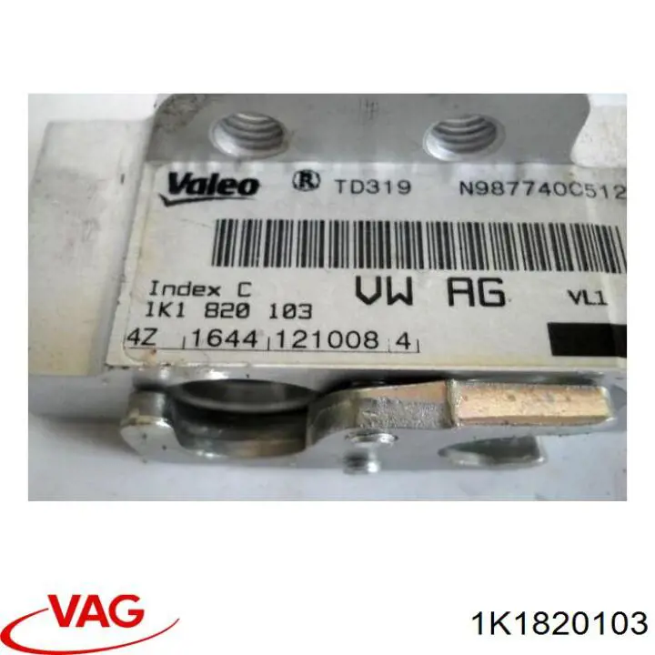Vaporizador de aparelho de ar condicionado VAG 1K1820103 preço, a partir de 37,46 USD