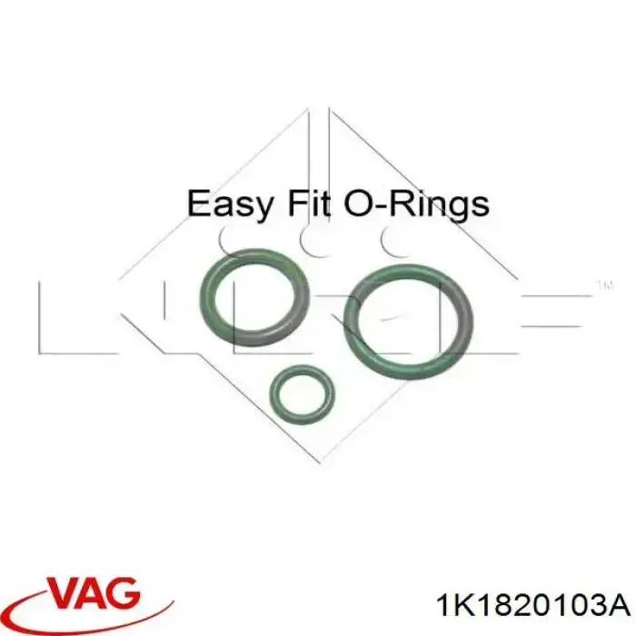 1K1820103A VAG Vaporizador de aparelho de ar condicionado