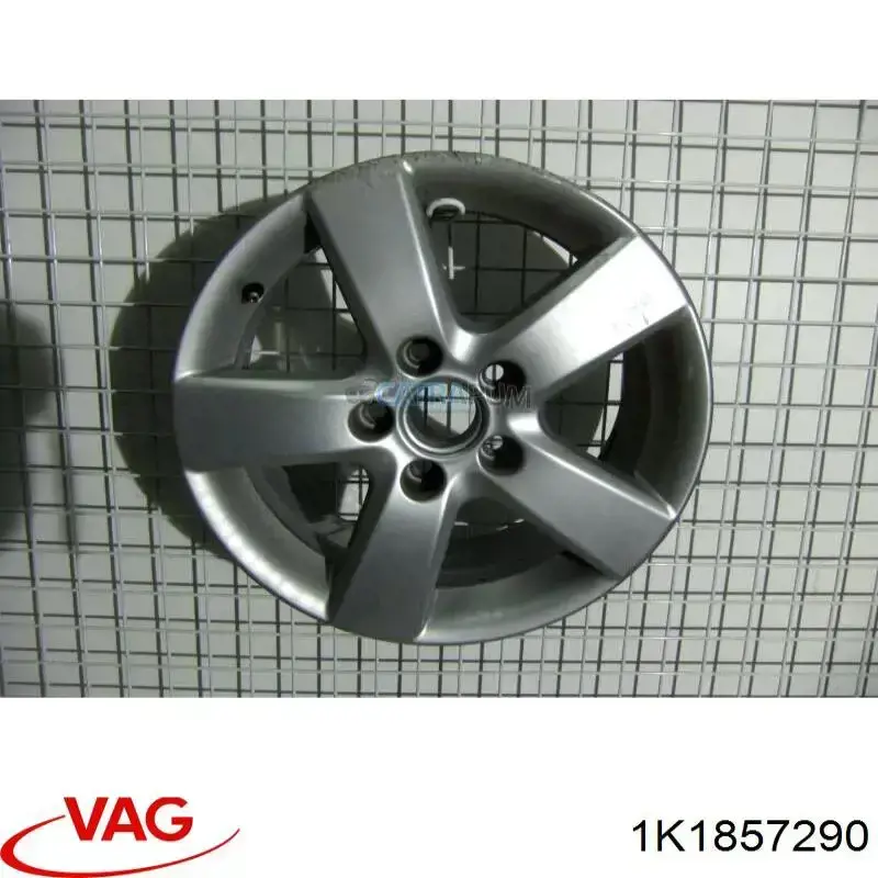 1K1857290 VAG Caixa para porta-luvas (porta-luvas)