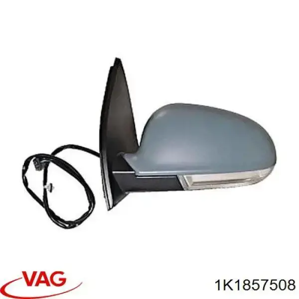 1K1857508 VAG Espelho de retrovisão direito