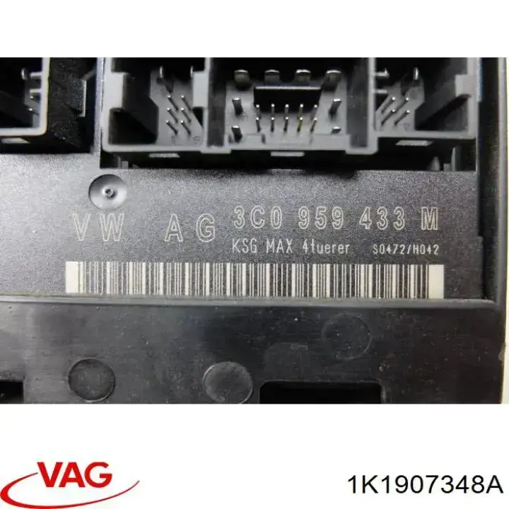 Unidade de conforto VAG 1K1907348A preço, a partir de 57,89 USD