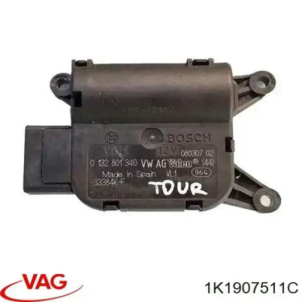 1K1907511C VAG Acionamento de comporta de forno
