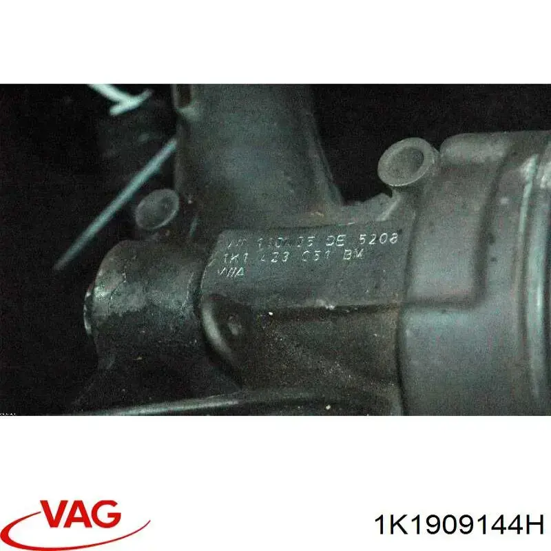 Cremalheira da direção 1K1909144H VAG