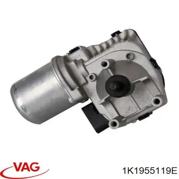 1K1955119E VAG Motor de limpador pára-brisas do pára-brisas