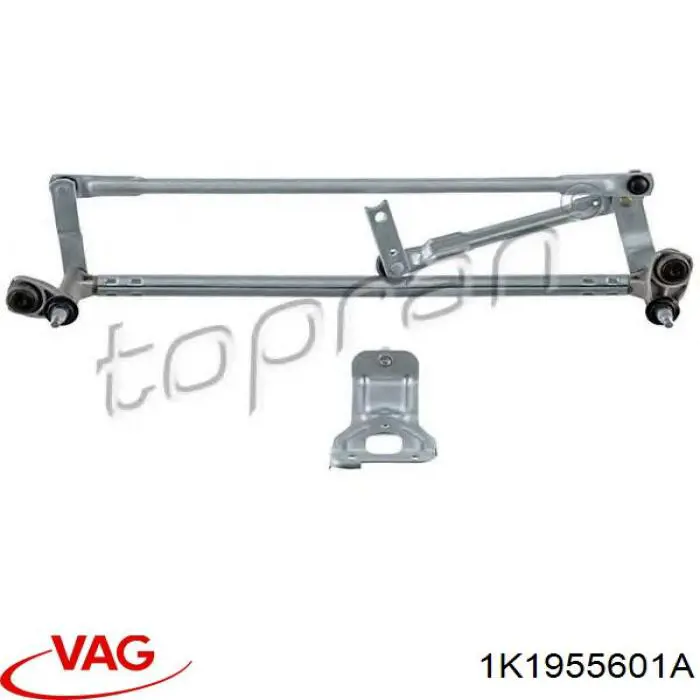 1K1955601A VAG Trapézio de limpador pára-brisas