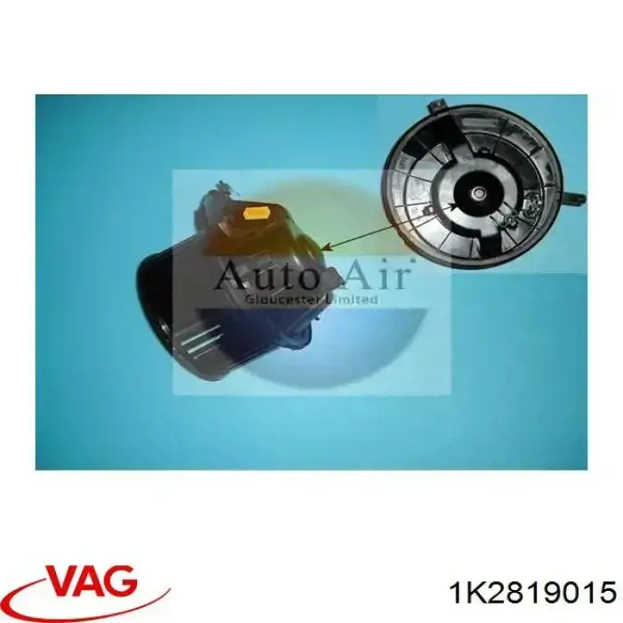 Compre 1K2819015 VAG Motor de ventilador de forno (de aquecedor de salão)