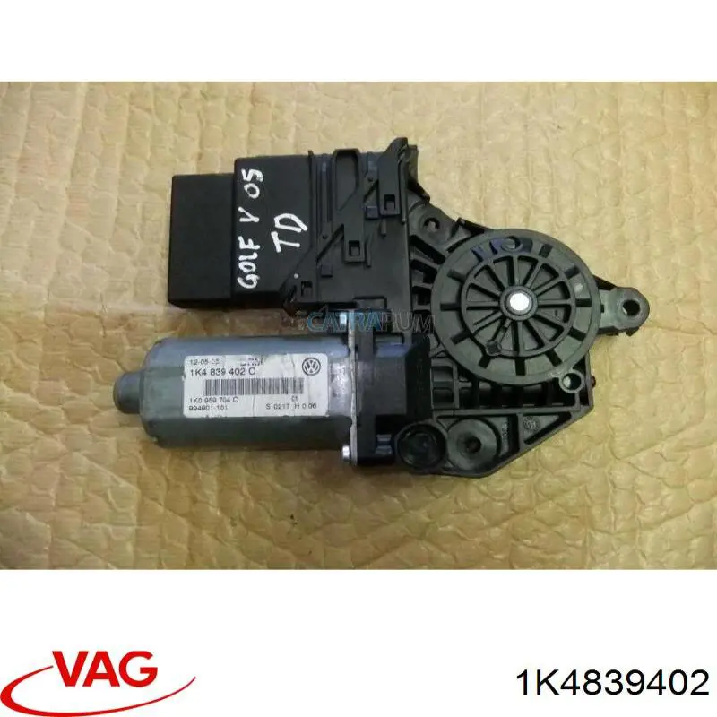 Mecanismo de acionamento de vidro da porta traseira direita VAG 1K4839402 preço, a partir de 52,87 USD