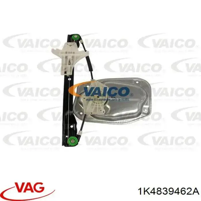 Mecanismo de acionamento de vidro da porta traseira direita VAG 1K4839462A preço, a partir de 48,10 USD