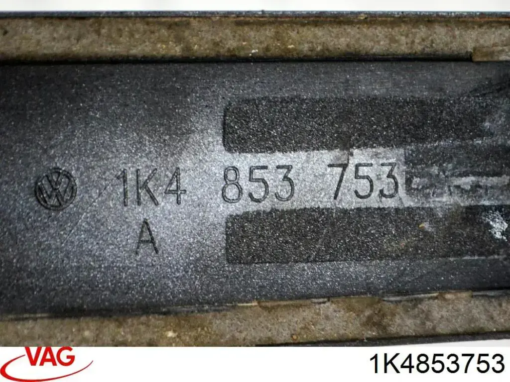 1K4853753 VAG Moldura da porta traseira esquerda