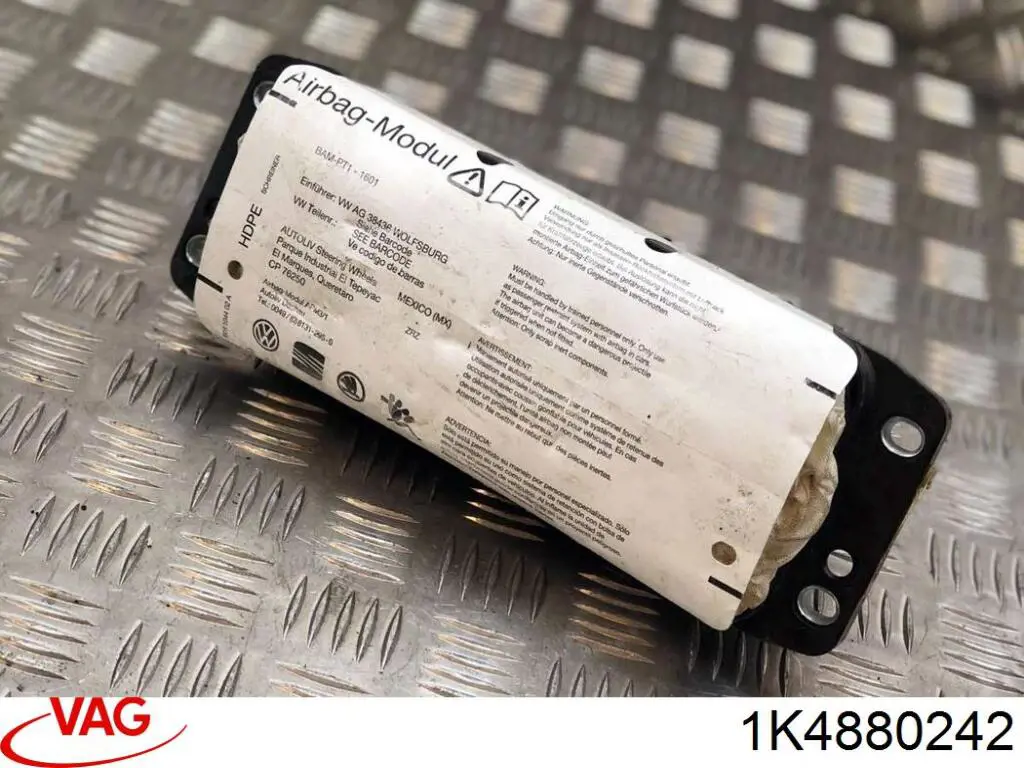 Cinto de segurança (AIRBAG) de encosto do assento direito VAG 1K4880242 preço, a partir de 102,33 USD