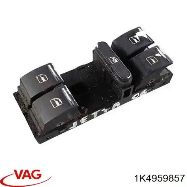 Unidade de botões dianteira esquerda de controlo de elevador de vidro VAG 1K4959857 preço, a partir de 28,73 USD