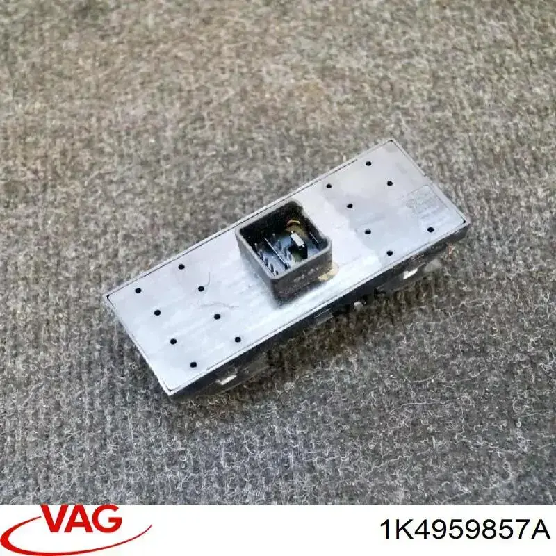 Compre 1K4959857A VAG Unidade de botões dianteira esquerda de controlo de elevador de vidro