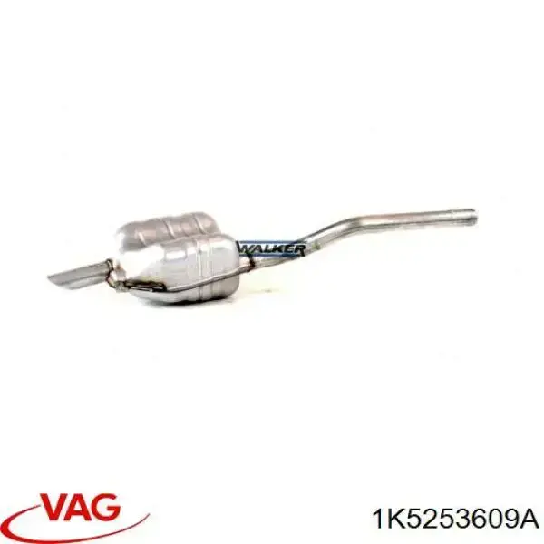Silenciador, parte traseira VAG 1K5253609A preço, a partir de 127,10 USD