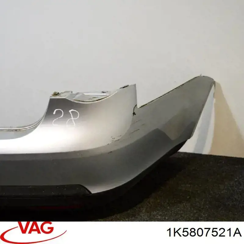 Compre 1K5807521A VAG Spoiler do pára-choque traseiro