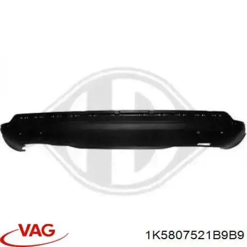Compre 1K5807521B9B9 VAG Spoiler do pára-choque traseiro