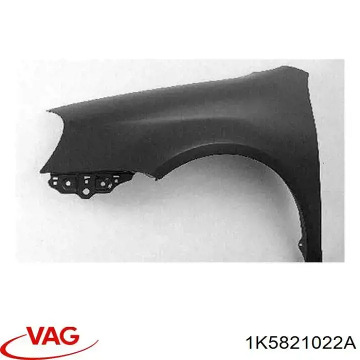 Compre 1K5821022A VAG Pára-lama dianteiro direito