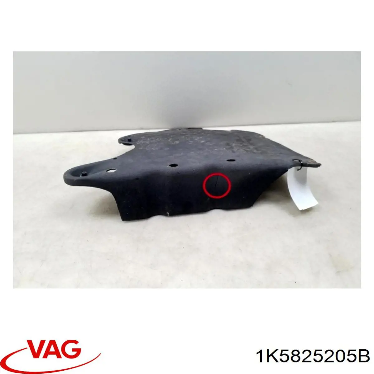 Compre 1K5825205B VAG Proteção de fundo traseira direita